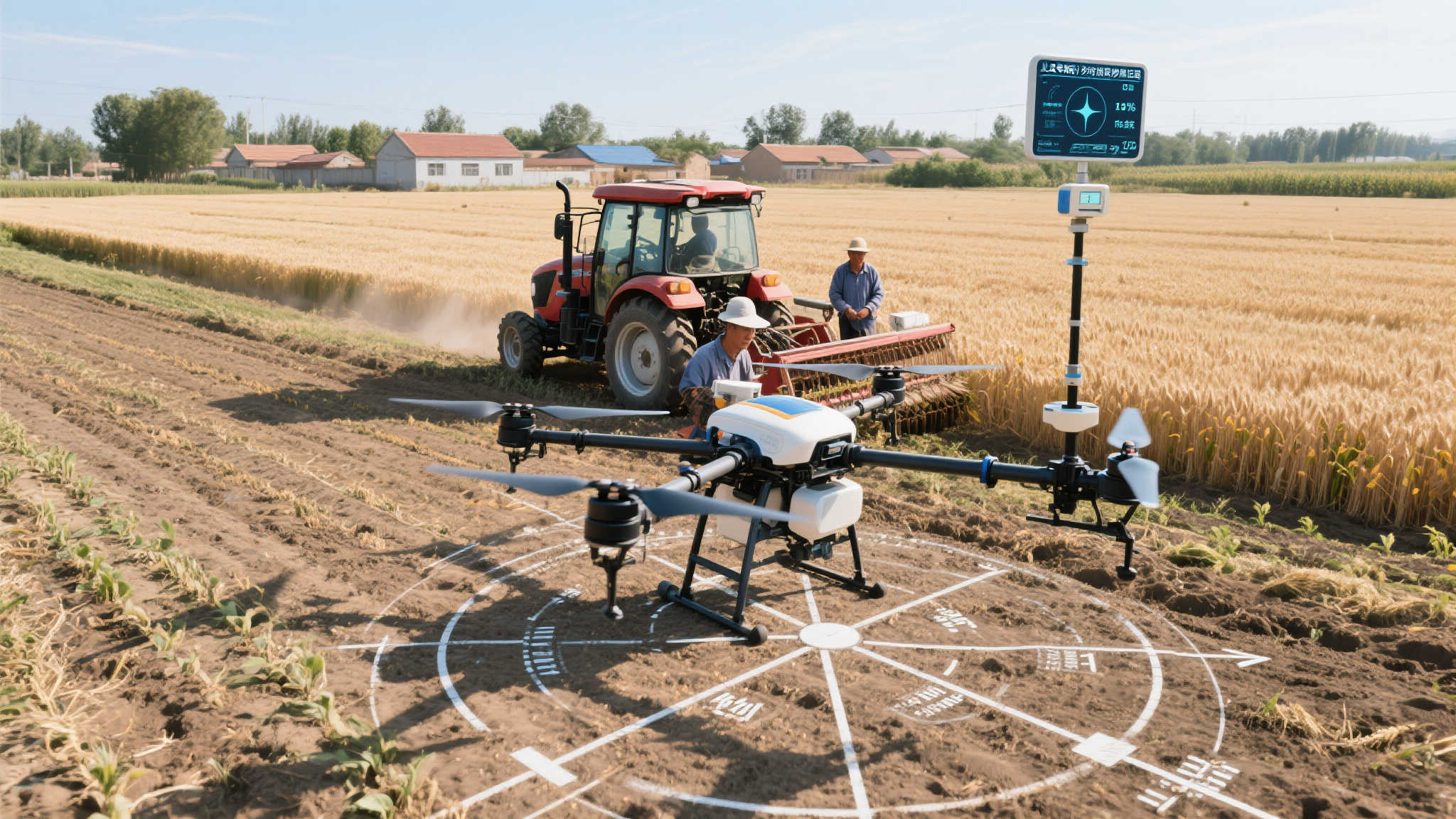 北斗导航助力乡村振兴提速前行 北斗导航助力乡村振兴提速前行